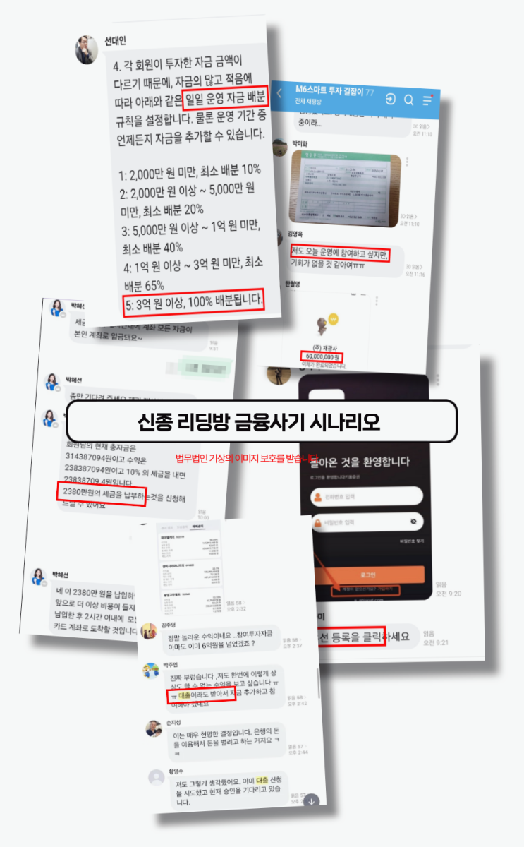  글로벌퀀트허브프로젝트 사기, 박민종 교수·김수연 비서 신주청약 리딩방 대처