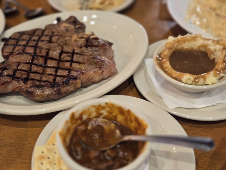  [텍사스로드하우스 현대프리미엄아울렛 스페이스원점] 다산 스테이크 맛집