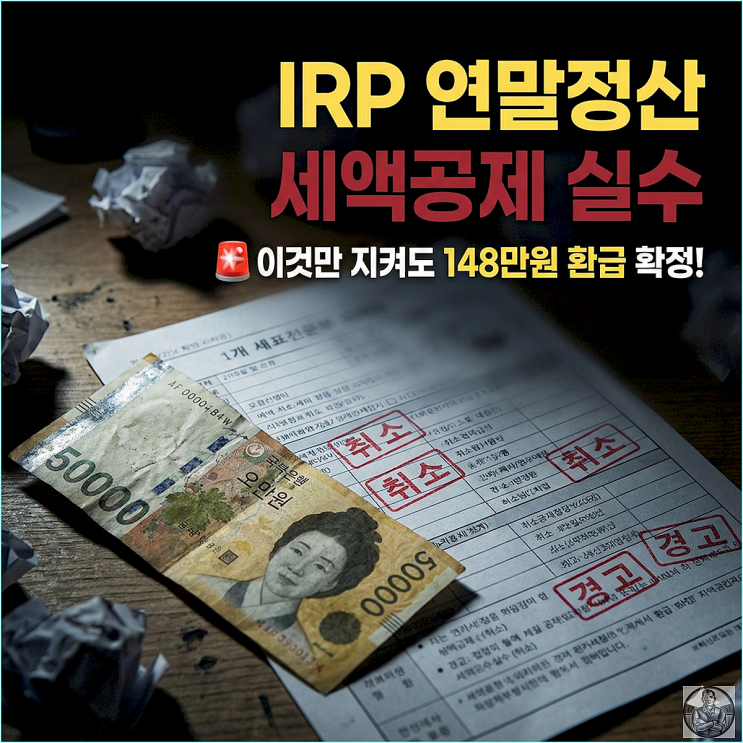  연말정산 IRP 세액공제 900만 원 꽉 채워서 148만 원 환급받은 후기 (회사 돈 vs 내 돈 차이)