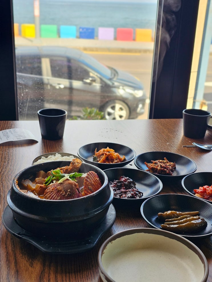  제주공항근처 아침식사 가능한 제주온솥 제주무지개해안도로 도두 맛집