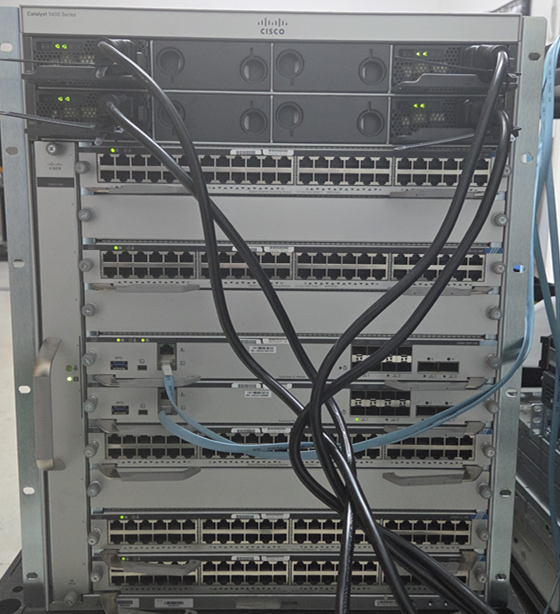  시스코 백본 C9410R 입고