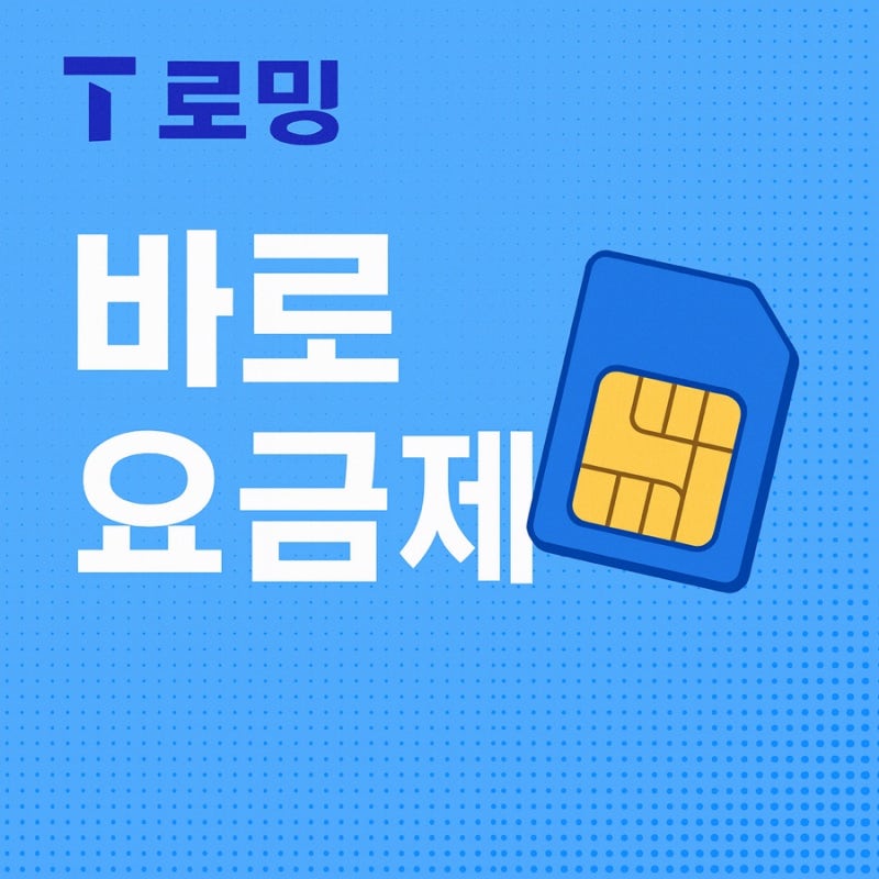 일본 여행 SKT 로밍 바로요금제 사용법 총정리｜내돈내산 후기