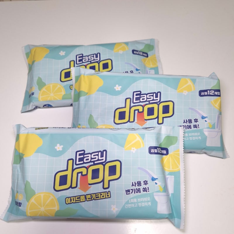 이지드롭 변기크리너 리필, 핸들 3년 사용 리뷰 및 장단점