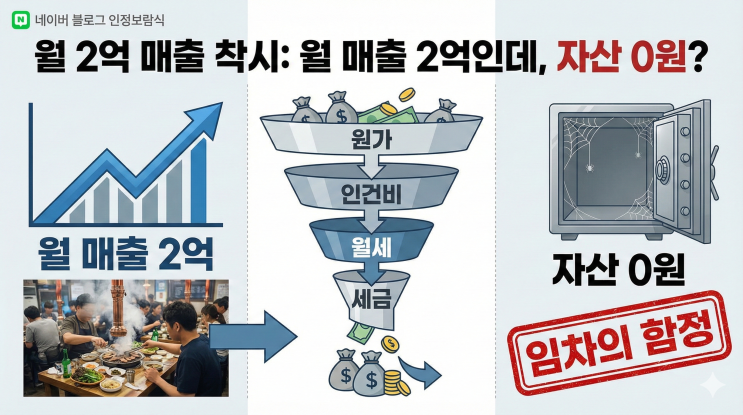  월 2억 버는데 자산 0원? 고기집 사장님이 ‘가난’한 진짜 이유