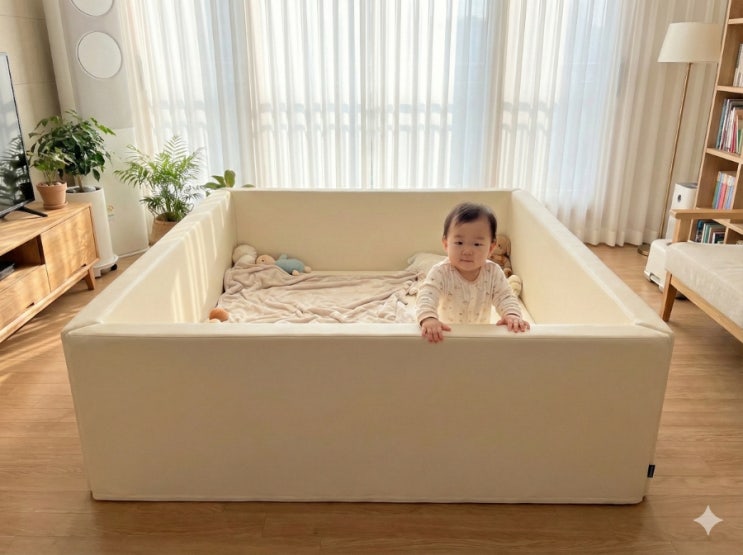  아기 범퍼침대 추천! 원목 쓰다 하이가드 정착한 이유