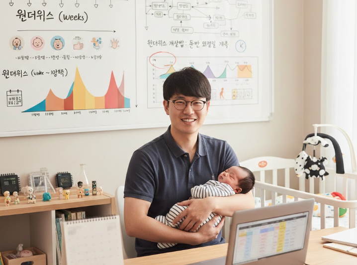  [육아 정보] 원더윅스 기간 계산 및 10단계 증상 완벽 정리 (연구원 아빠의 실전 분석)
