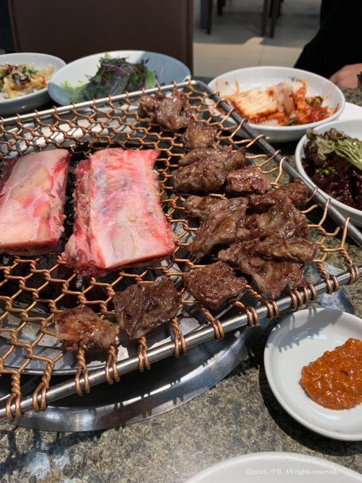  가족 외식 추천, 본수원갈비 용인점 생갈비 양념갈비 리뷰