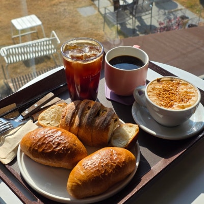 김해 대청계곡 베이커리 카페 리스모어 소금빵 후기