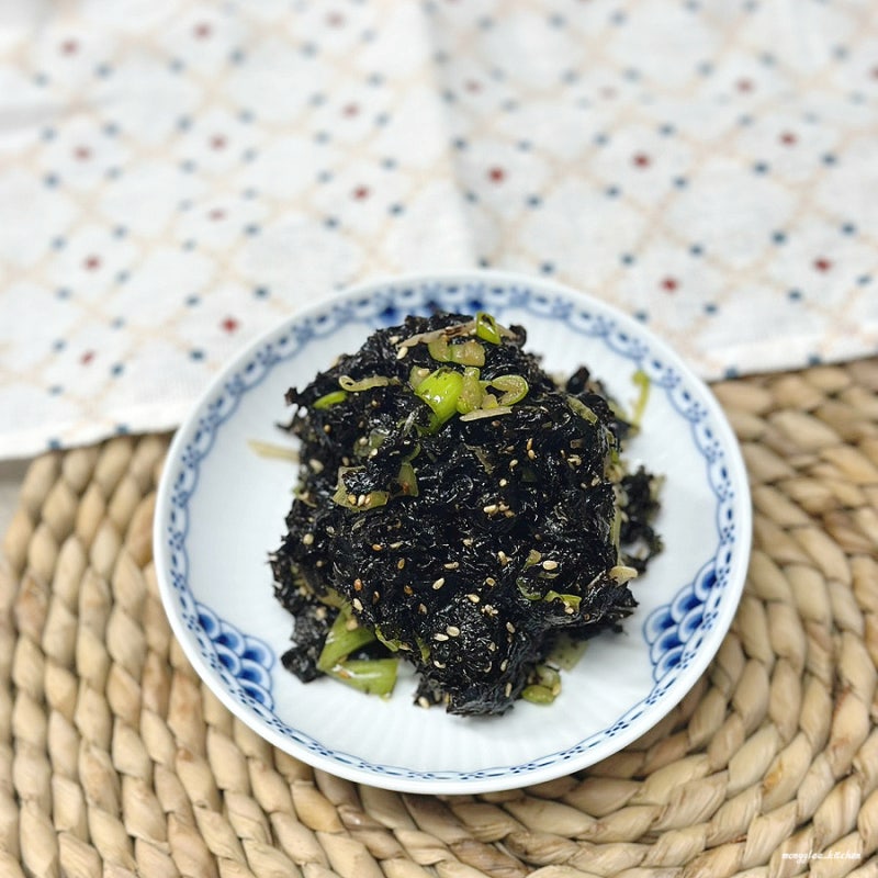김무침 만드는 법 대파 곱창김 무침 양념 황금레시피 묵은김 활용