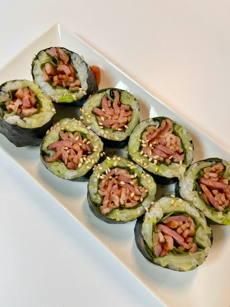 양배추오리김밥 레시피 다이어트 중에도 든든한 초간단 김밥