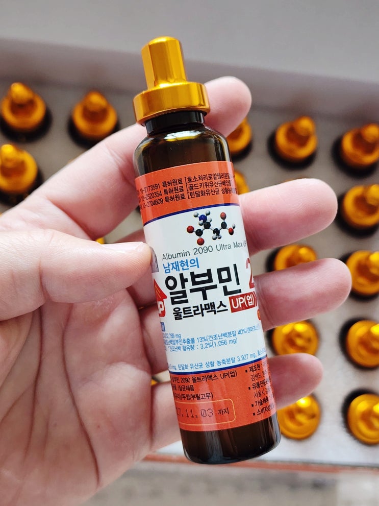  바쁜 직장인 영양관리템, 남재현 알부민 울트라맥스 UP