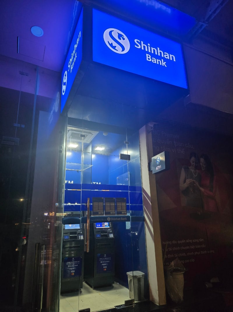 다낭여행 쏠트래블 체크카드 신한은행 ATM 출금하는 방법