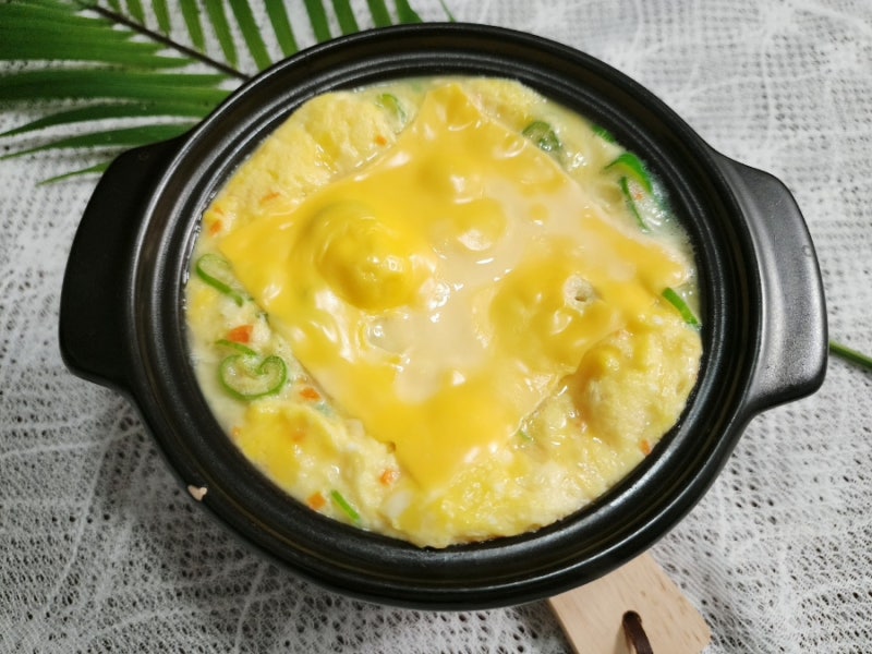 폭탄 계란찜 만들기 | 부드러운 치즈 계란찜 레시피 | 뚝배기 계란찜 만드는 법
