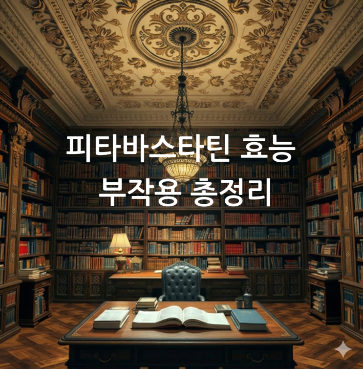  피타바스타틴 효능 부작용 총정리