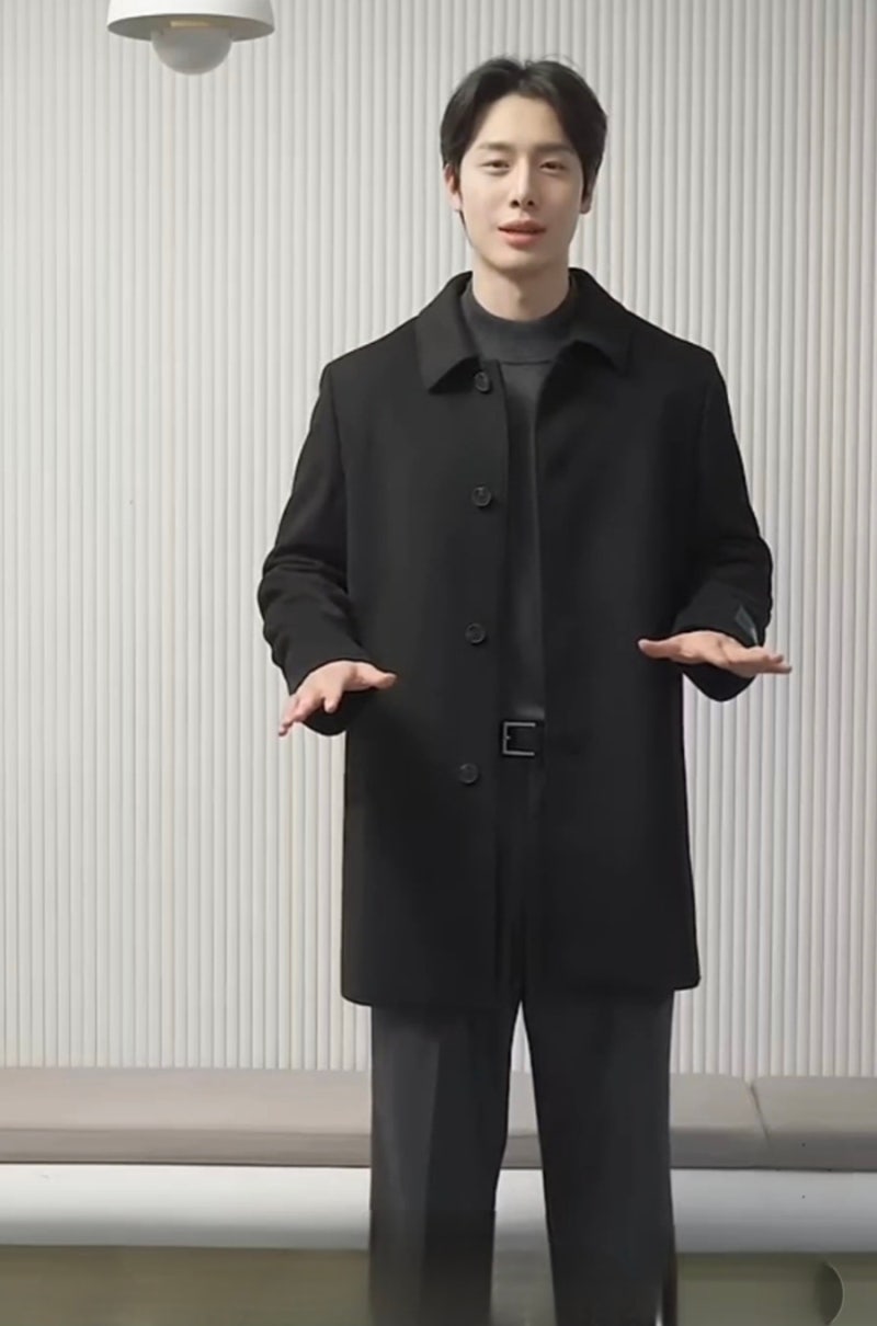 남자 코트 추천. 매일 입는 중년남성코트 오늘의 코디