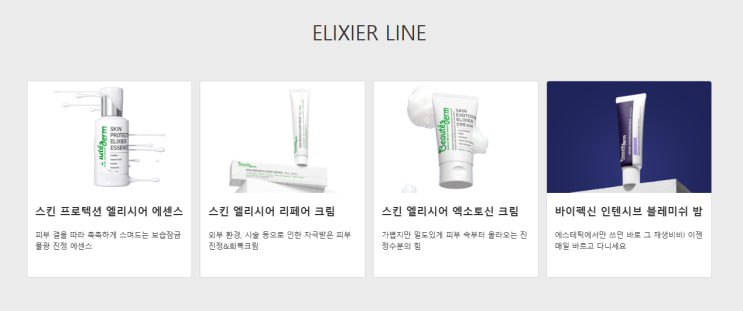 보떼덤 엘리시어 라인 성분 분석