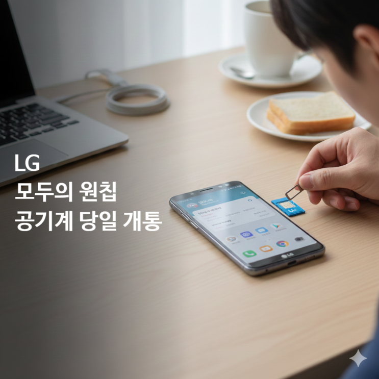  LG 모두의 원칩 공기계 당일 개통
