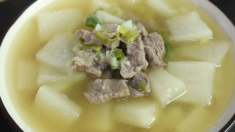 1인 식사 준비 혼밥 추천 맑은 소고기무국 레시피 소고기뭇국 맛있게 끓이는 방법