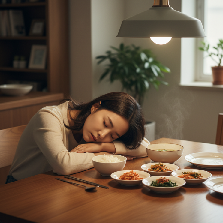  밥 먹고 쏟아지는 잠 , 단순 식곤증 아닌 혈당 스파이크 증상?