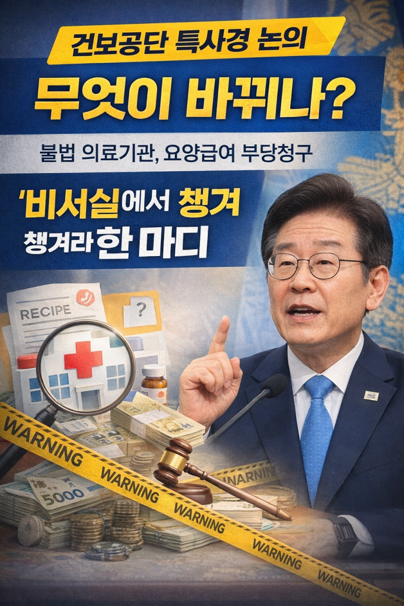 건보공단 특사경 권한 부여, 무엇이 달라지나