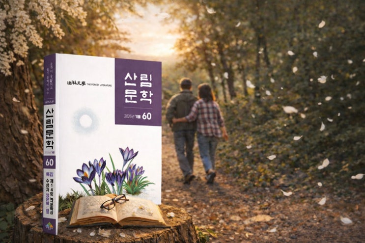  겨울숲에 피어난 위로의 문장, 《산림문학》 통권 제60호 – 늦봄(晩春) 박상열 작가