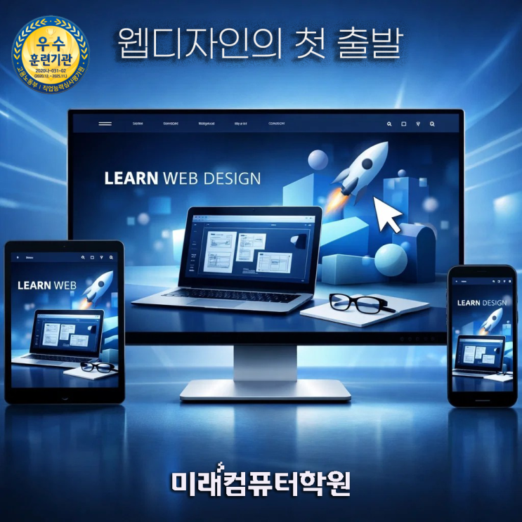  부산디자인학원-포토샵·일러스트로 쇼핑몰 디자인 완성! 웹디자인 실무 국비지원교육