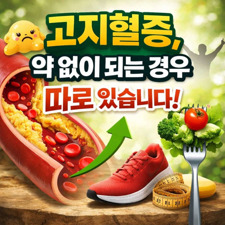   고지혈증, 꼭 약부터 시작해야 할까요?