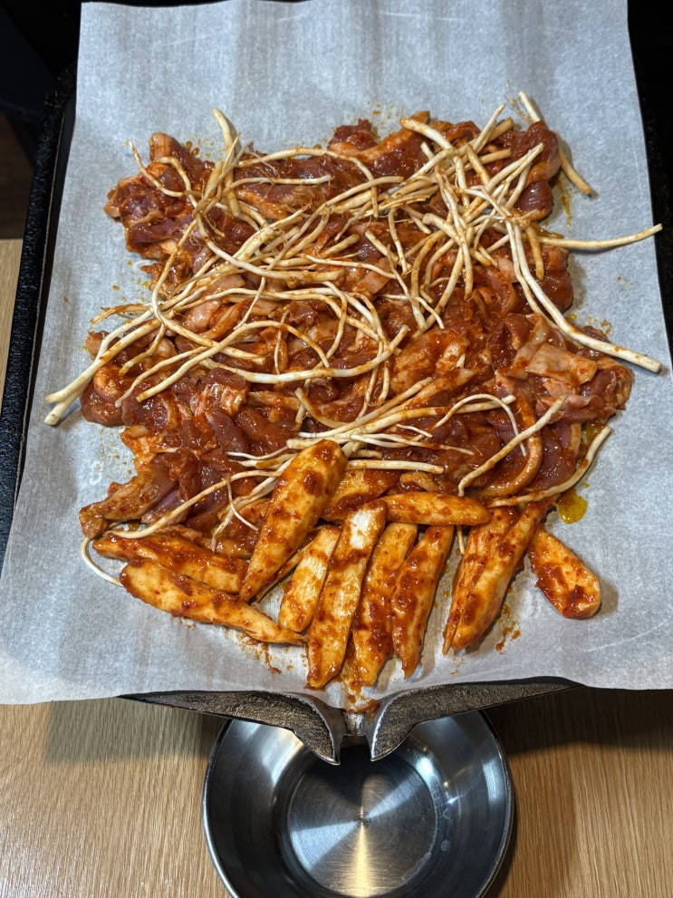  군자역 오리고기 추천 군자오리촌 유황오리더덕주물럭 맛집