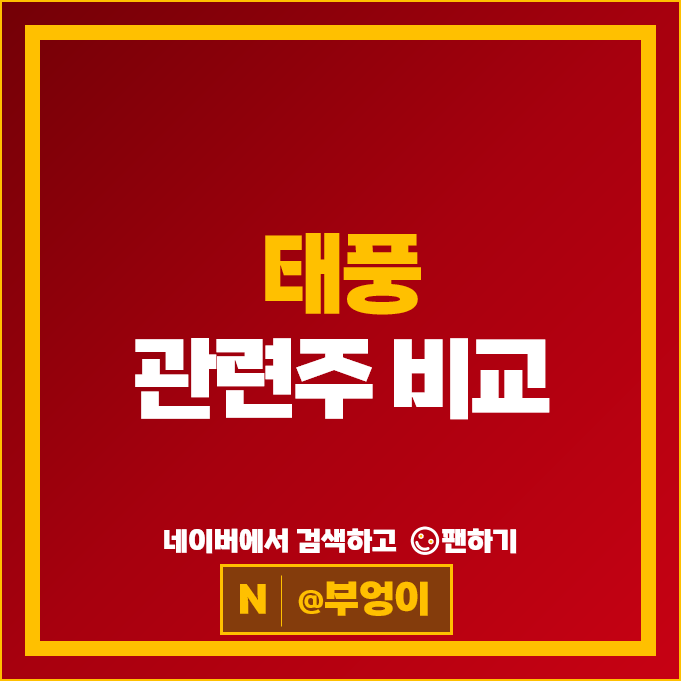 장마 태풍 관련주 롯데정밀화학 파루 주가 대동 뉴보텍 주식