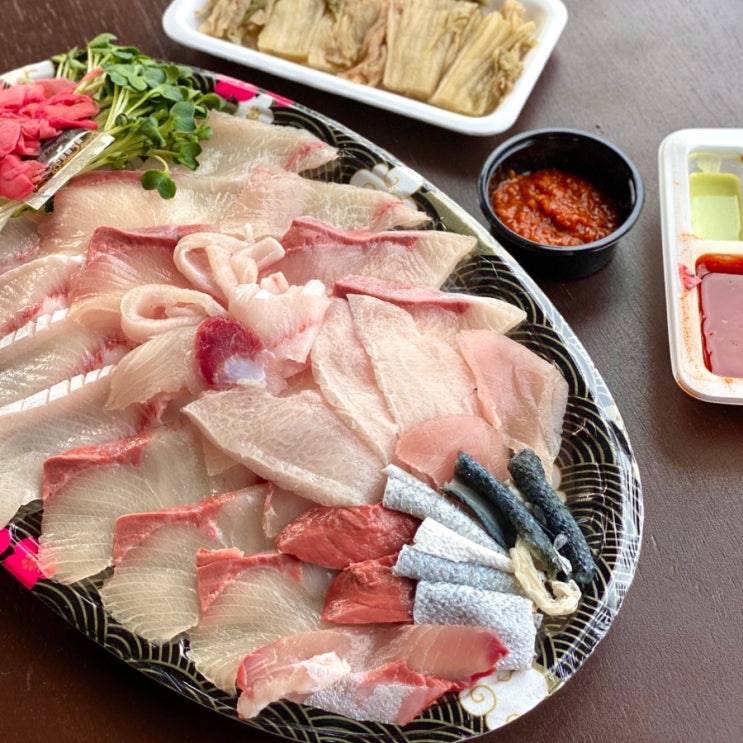 [망원시장 방어회 포장 추천] 망원동 회포장 가성비 4만원 대방어회 맛집, 바다를 사랑하는 형제들 (+만원짜리 1인분 회)