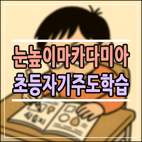  눈높이 마카다미아 앱 활용법, 초등 자녀 자기주도 학습의 시작 (사용법 총정리)