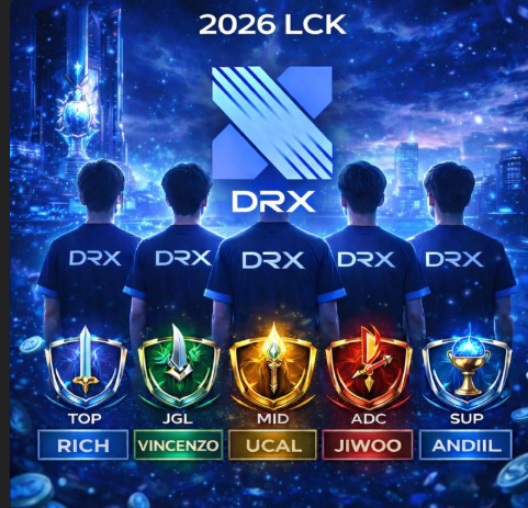 2026LCK DRX 로스터및 스토브리그