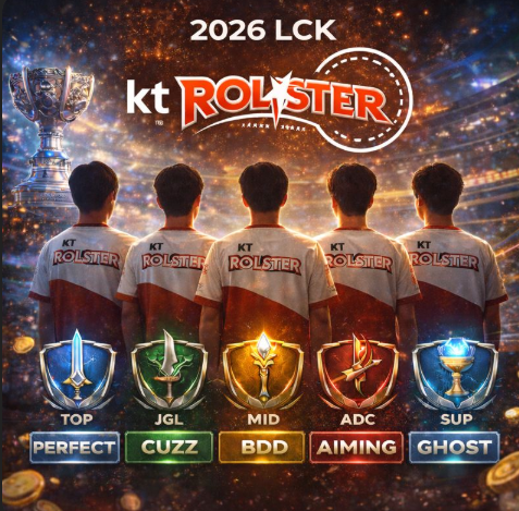2026 LCK KT롤스터 로스터및 스토브리그 살펴보기