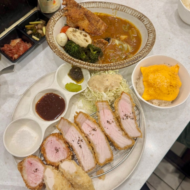  [대구] 심지 죽전점 ｜ 삿포로 스타일 스프카레 수제 돈카츠 맛집