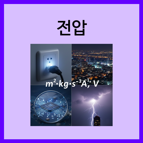  [SI 유도 단위]전압