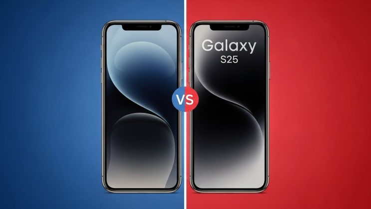  아이폰16 vs 갤럭시S25 비교