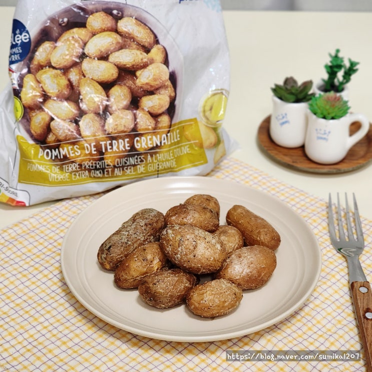  마켓컬리 추천상품 피카드 냉동 알감자 가니쉬 맥주 술안주