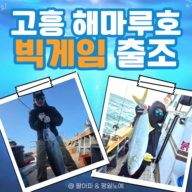  고흥 빅게임 출조 해마루호 조황 남자는 수동이지!