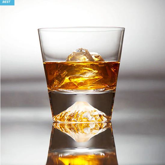  후지산 온더락 위스키잔｜타지마글라스 코리아 Mt.Fuji Glass, 일본 장인 핸드메이드 프리미엄 술잔