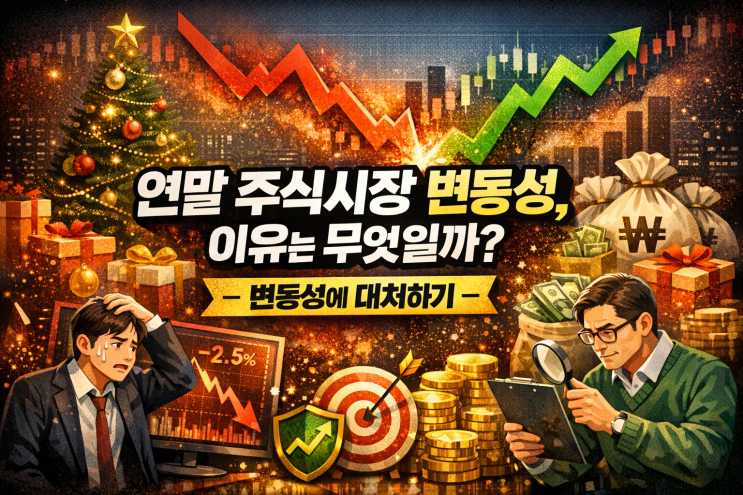  연말 주식시장 변동성, 이유는 무엇일까? - 변동성에 대처하기