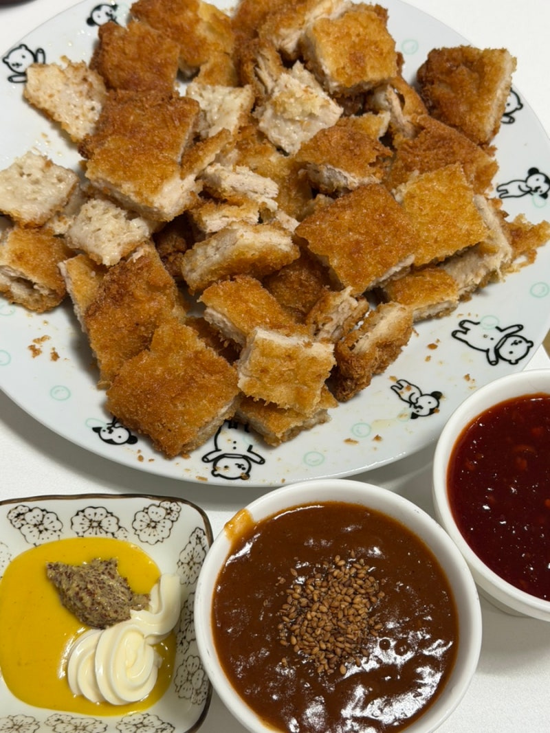 밀키트 추천_이마트 피코크 히밥 자이언트 돈까스 맛있게 먹는법