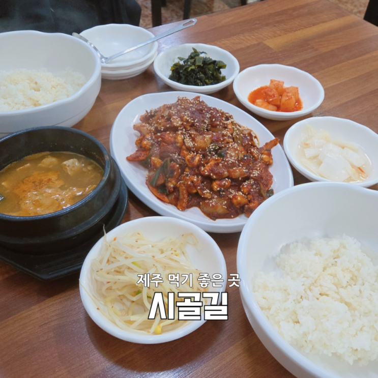  제주 이도이동맛집 낙지볶음 단일메뉴의 힘, 시골길 솔직후기