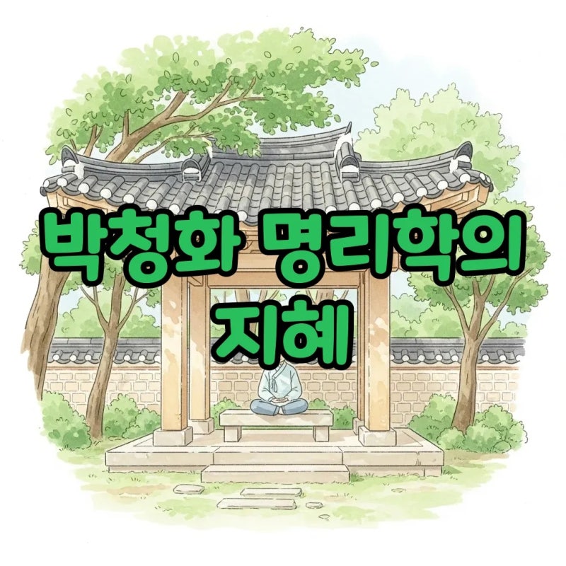 부산 박청화 선생님의 동양철학과 실전 명리학 탐구