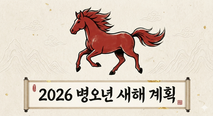  터키아는남자의 2026년 신년 계획