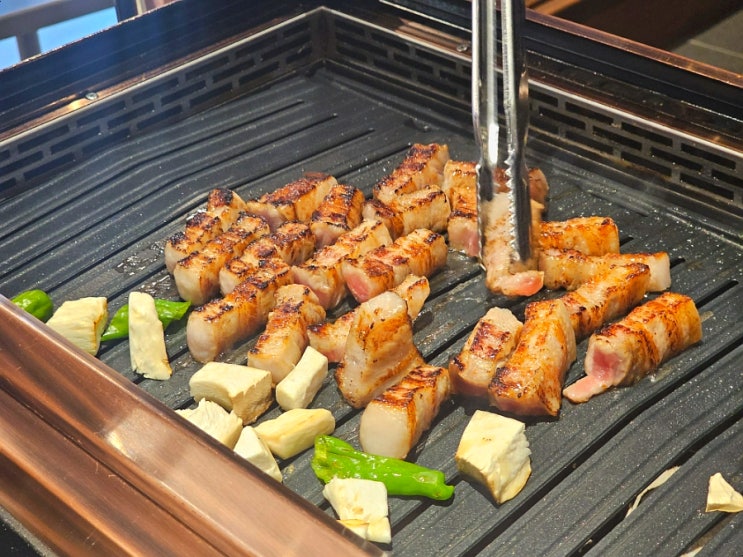 방이동고깃집 묵힘 숙성 삼겹살 맛집 발견