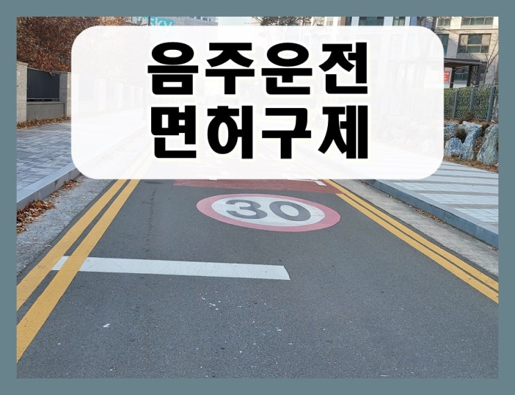 보령 행정사 음주운전 면허취소 구제 총정리