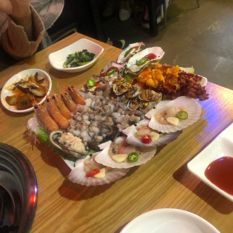   대전 변동 맛집 해팔이네 포차, 모둠해물 안주로 여유로운 밤