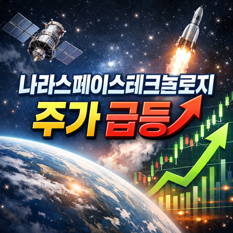  나라스페이스테크놀로지 주가 급등 이유 코스닥 상장 전망 (155% 폭등 우주항공 관련주)
