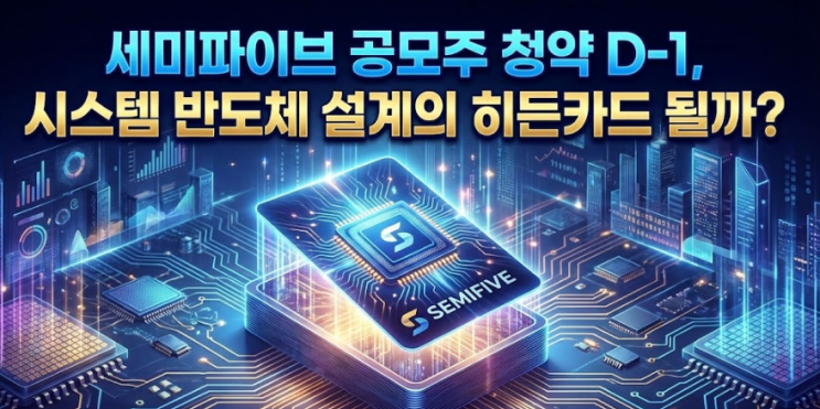  세미파이브 공모주 청약 D-1, 시스템 반도체 설계의 히든카드 될까?