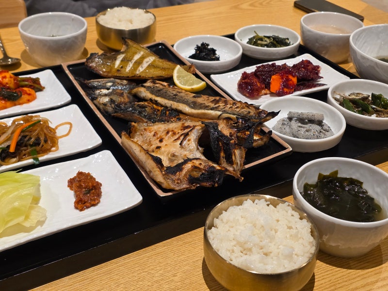 세종시 한식 맛집 어진동 맛집 생선구이 바다를 먹은 고등어